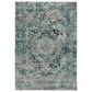 Safavieh Madison MAD152M 5"3" x 7"6" Ivory and Blue Area Rug, , large