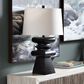 Crestview Collection Zane Table Lamp in Black, , large