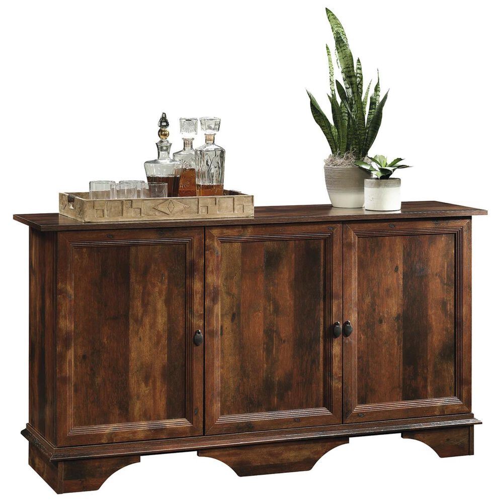 Sauder Viabella Storage Cabinet in Curado Cherry, , large