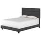 Accent Ravenna Full Upholstered Bed in Charcoal, , large