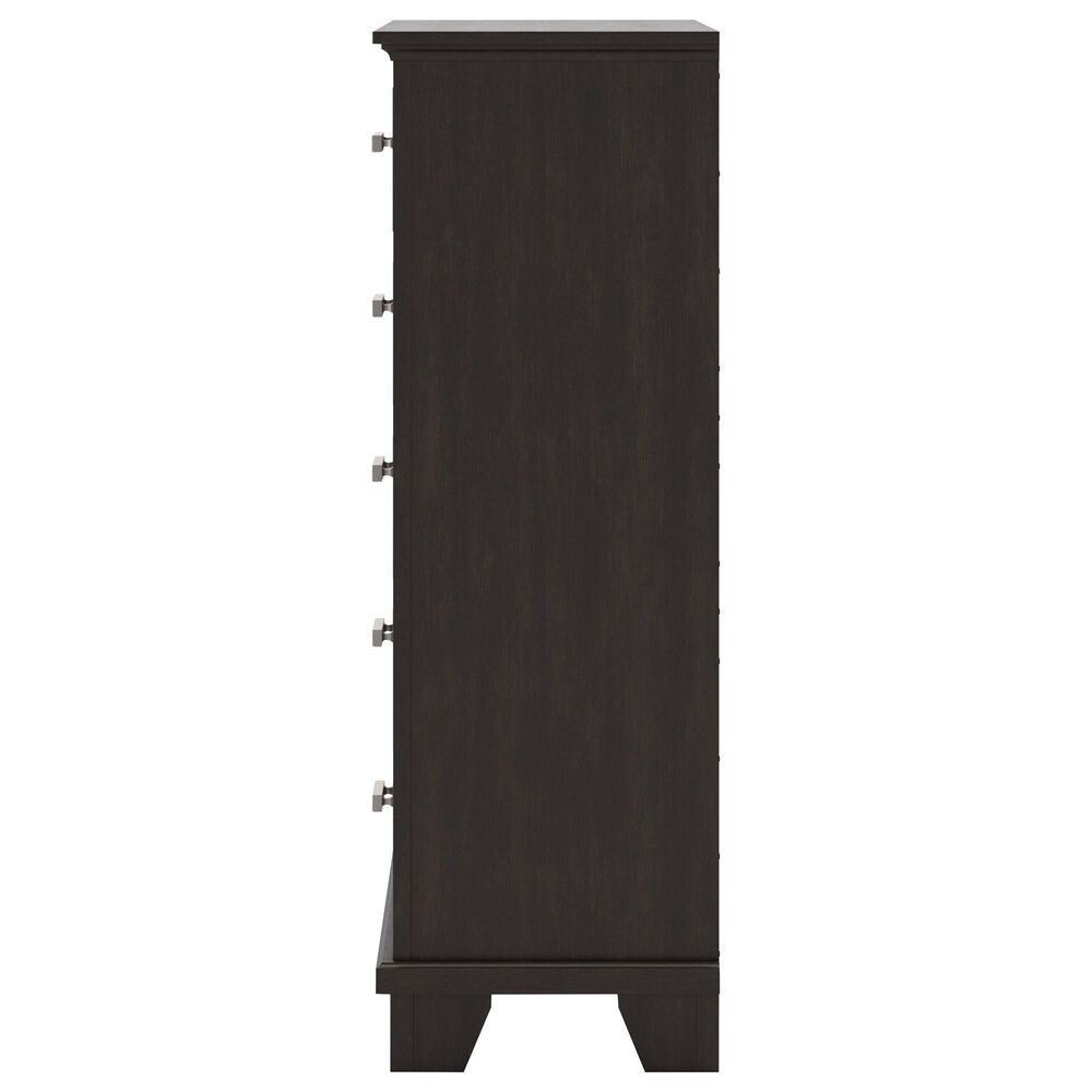 Ashley Covetown 5-Piece Cal King Bedroom Set in Dark Brown, , large