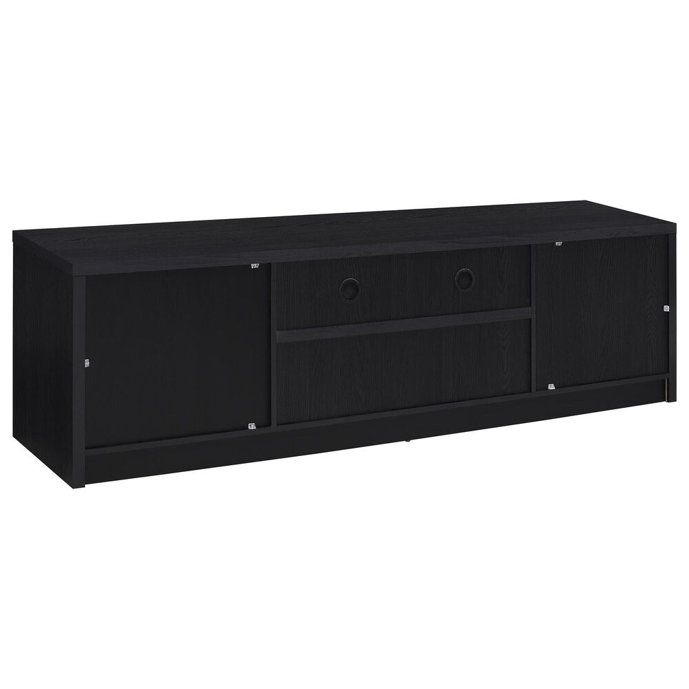 Coaster Winfield 78" TV Stand in Black, , large