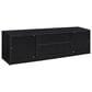 Coaster Winfield 78" TV Stand in Black, , large
