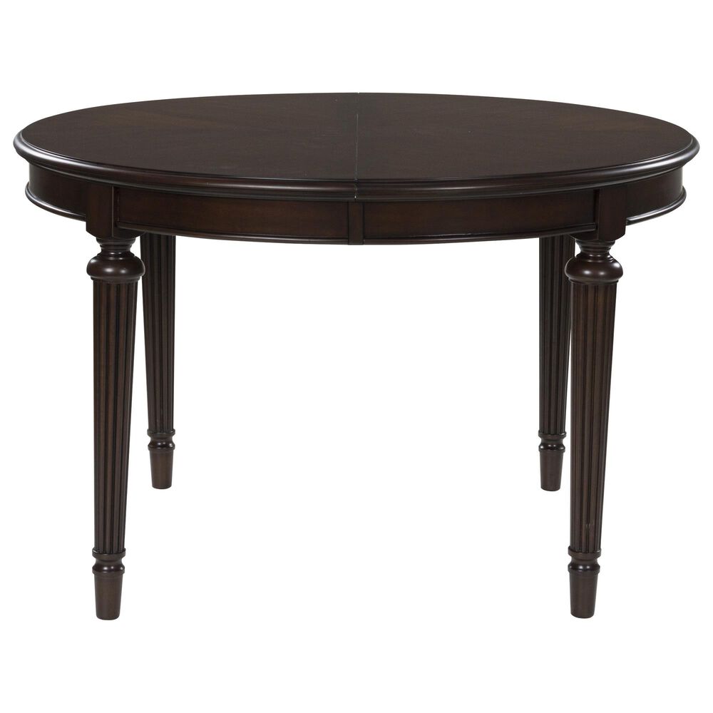 Ashley Lavinton Oval Dining Table in Cherry Brown - Table Only, , large