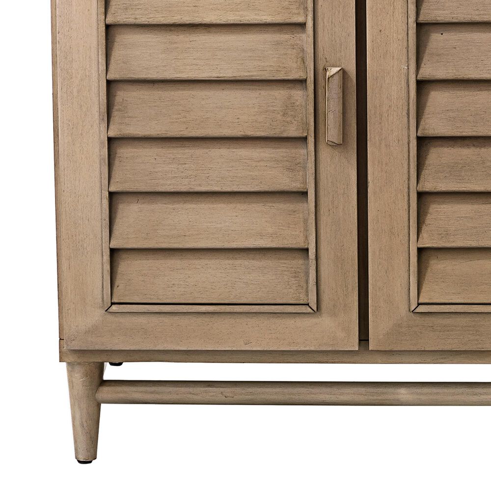 James Martin Vanities Portland 48" Single Bathroom Vanity in Whitewashed Walnut with 3 cm Eternal Jasmine Pearl Silestone Top, Rectangular Sink and FreePower Wireless Charger, , large