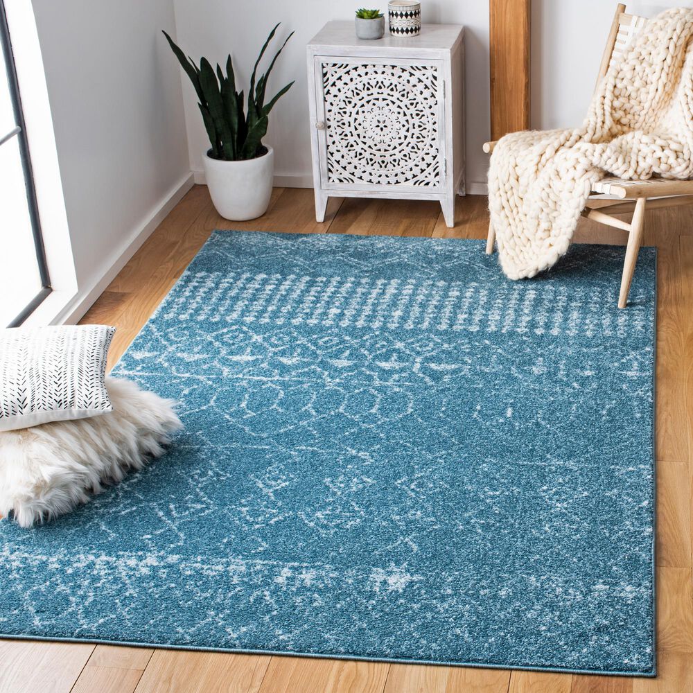 Safavieh Tulum 6&#39; x 9&#39; Turquoise and Blue Area Rug, , large