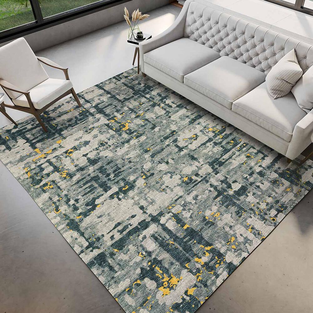 Dalyn Rug Company Brisbane BR5 5&#39; x 7&#39;6&quot; Gold Area Rug, , large