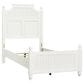 Samuel Lawrence Savannah Twin Poster Bed without Trundle in White, , large