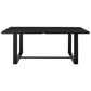 Blue River Felicia Outdoor Patio Dining Table in Black - Table Only, , large