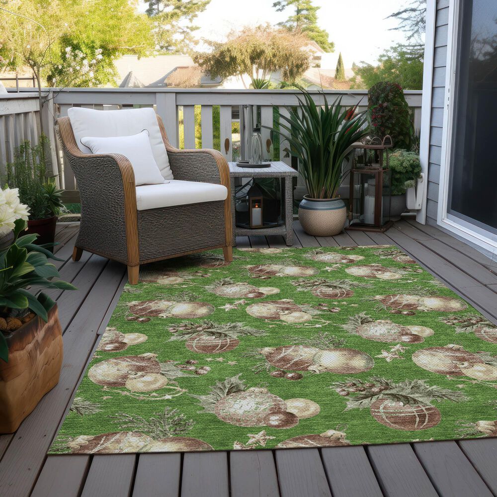 Dalyn Rug Company Wonderland WN36 Green 5&#39; x 7&#39;6&quot; Area Rug, , large