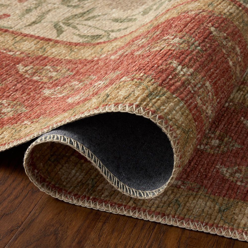 Rifle Paper Co. x Loloi Edinburgh Ivory and Spice 2'6" x 9'6" Runner, , large
