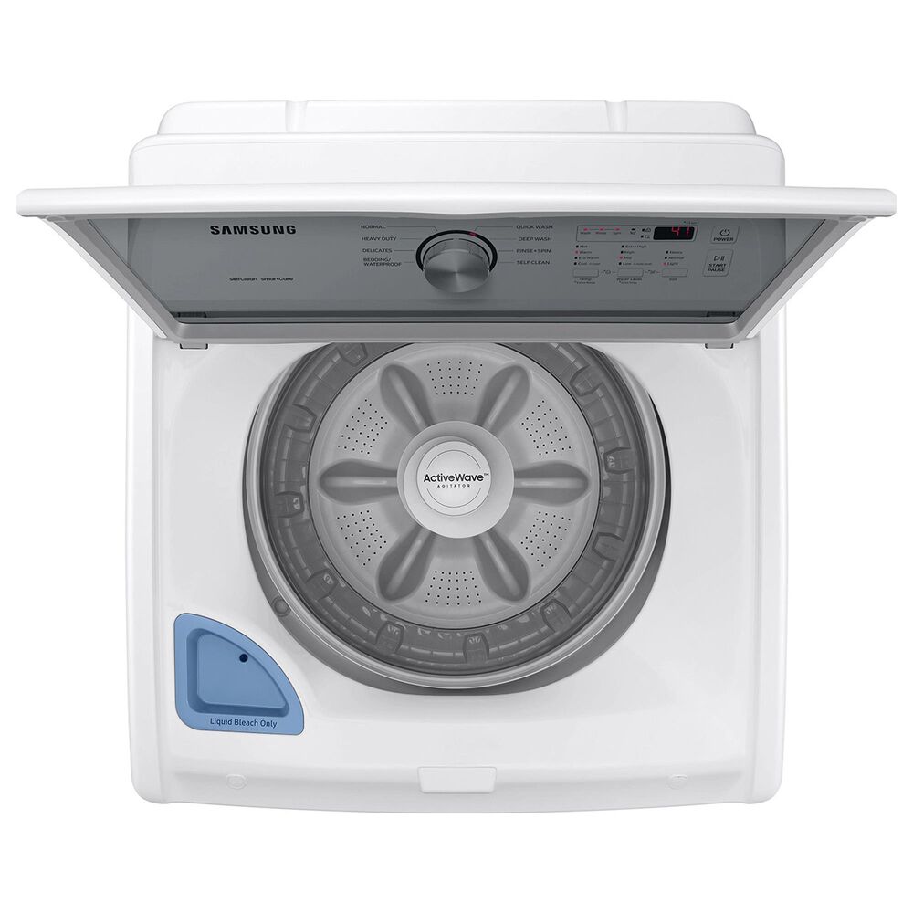 Samsung 4.4 Cu. Ft. Top Load Washer and 7.2 Cu. Ft. Gas Dryer Laundry Pair in White, , large