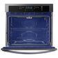 Samsung 30" Single Wall Oven with Wi-Fi in Black Stainless Steel, , large