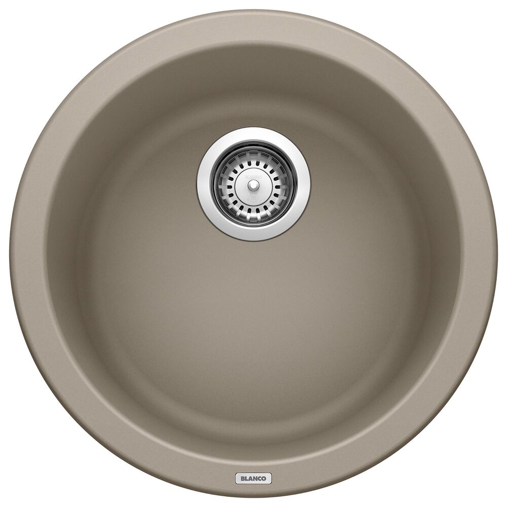 Blanco Rondo 18" Dual Mount Bar Sink in Truffle, , large