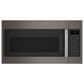 GE Appliances 2-Piece Kitchen Package with 5.3 Cu. Ft. Free-Standing Electric Range and 1.9 Cu. Ft. Over-The-Range Microwave in Fingerprint Resistant Slate and Black, , large