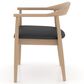 Declan Dining Downtown Arm Chair in Caramel Washed, , large