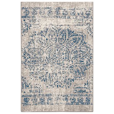 Drew and Jonathan Home Expressions Dharma 91672-50106 9"6" x 12"11" Indigo Area Rug, , large