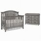 Oxford Village Willowbrook 3- Piece Nursery Set with 4 -In -1 Convertible Crib, Dresser and Changer Top in Graphite Gray, , large