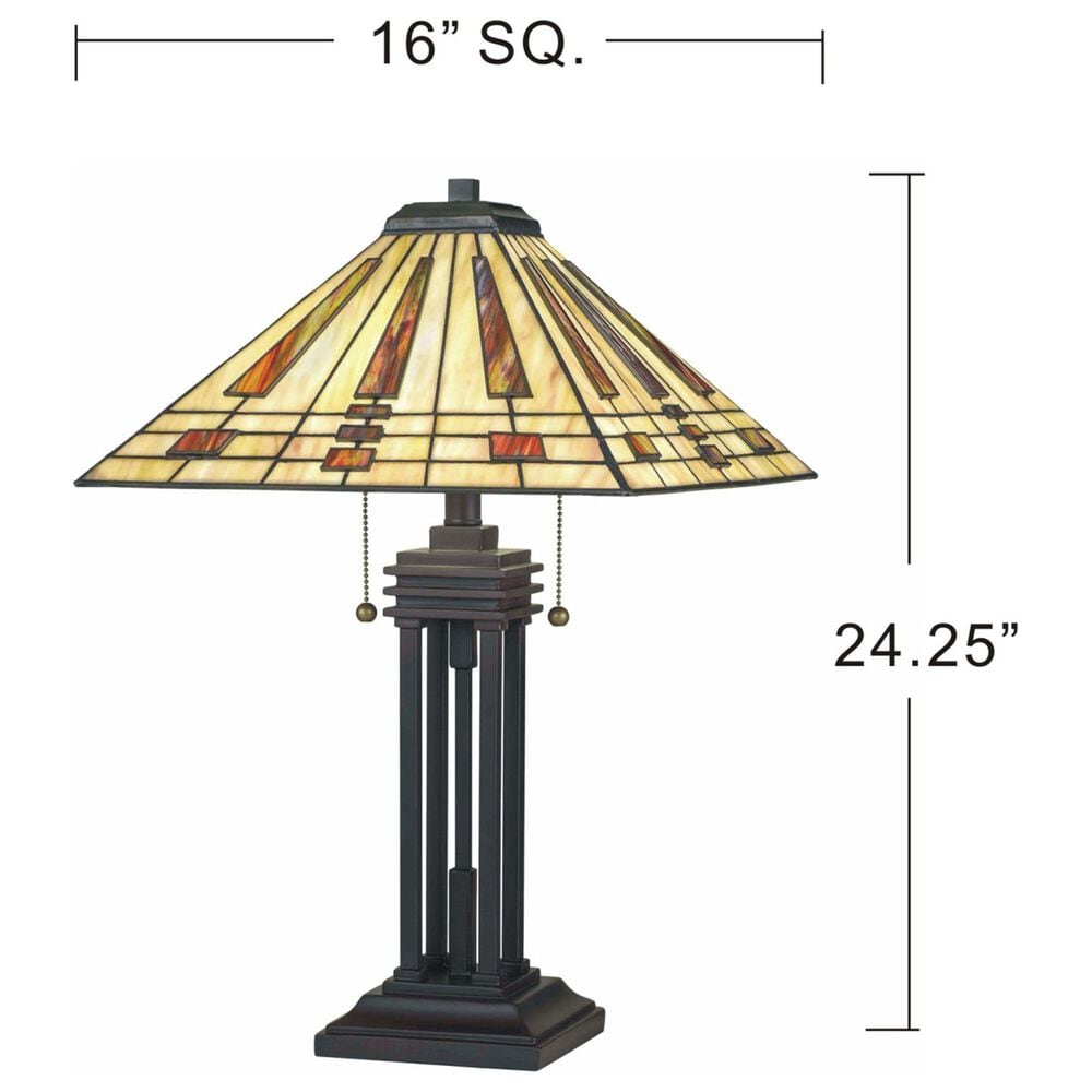 Quoizel Stevie Table Lamp in Western Bronze, , large