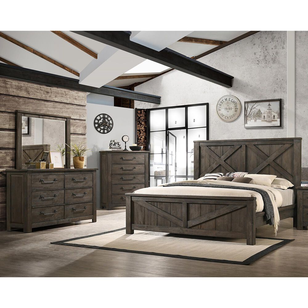 Mayberry Hill 3-Piece Queen Bedroom Set in Grey , , large