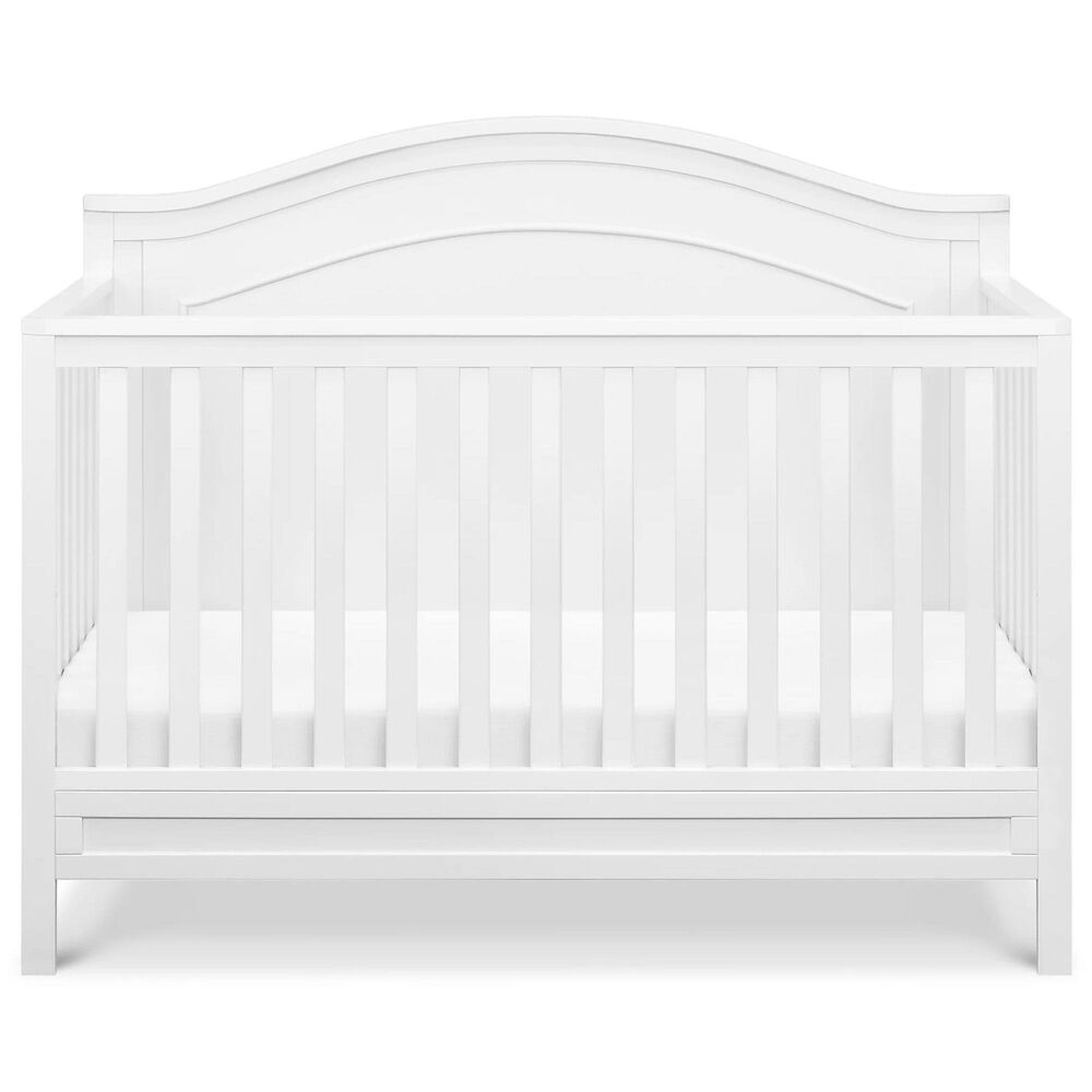 DaVinci Charlie 4-In-1 Convertible Crib and 3-Drawer Dresser in White, , large
