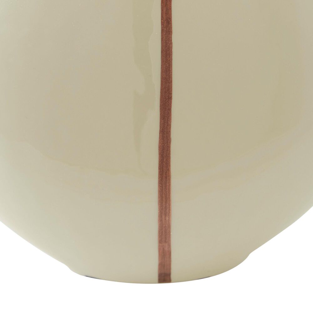 Ashley Sheabourne 9&quot; Vase in Cream, , large
