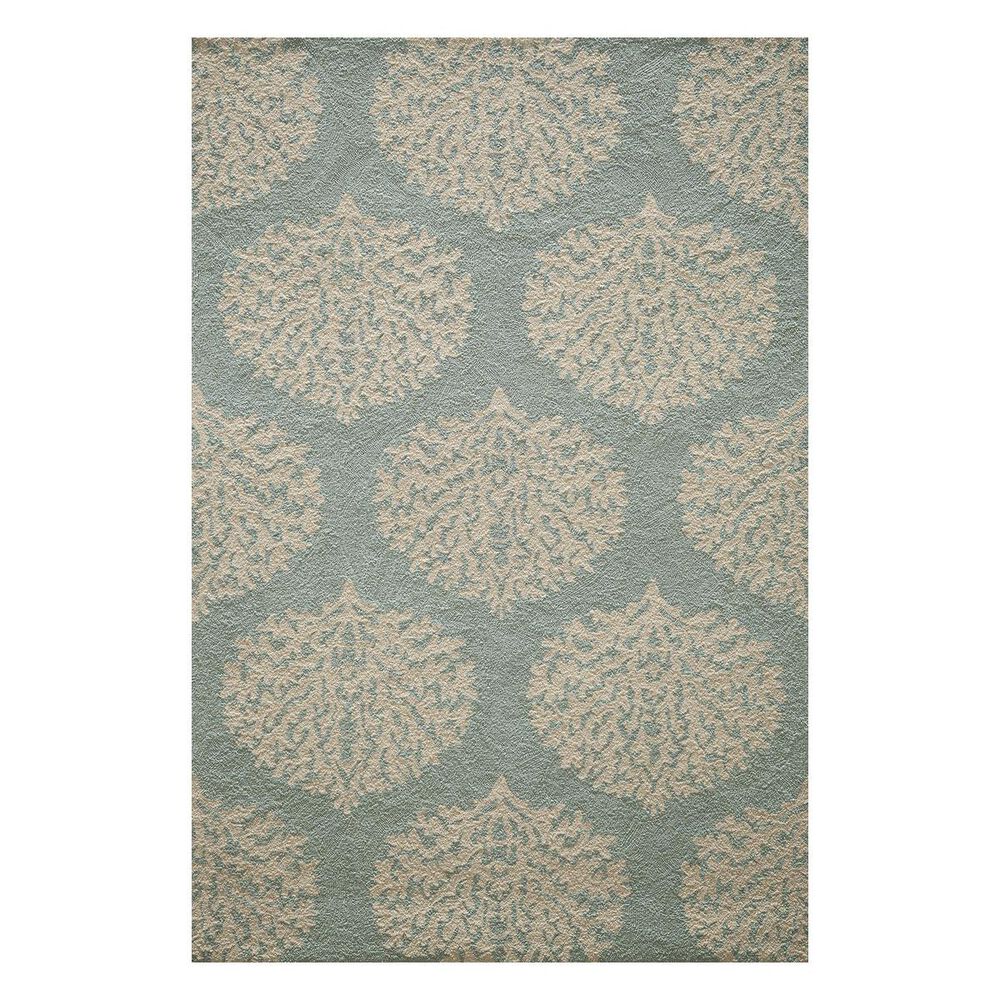 Momeni Veranda VR-45 8' x 10' Blue Outdoor Rug, , large