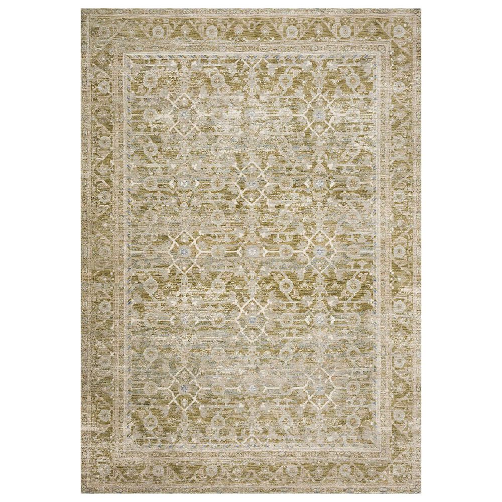 Loloi Revere REV-07 5" x 8" Avocado Area Rug, , large