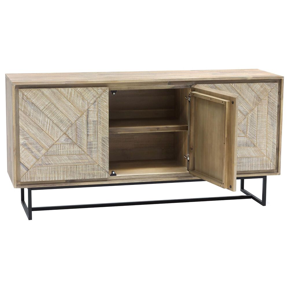 Blue River Peridot Sideboard in Natural Acacia, , large