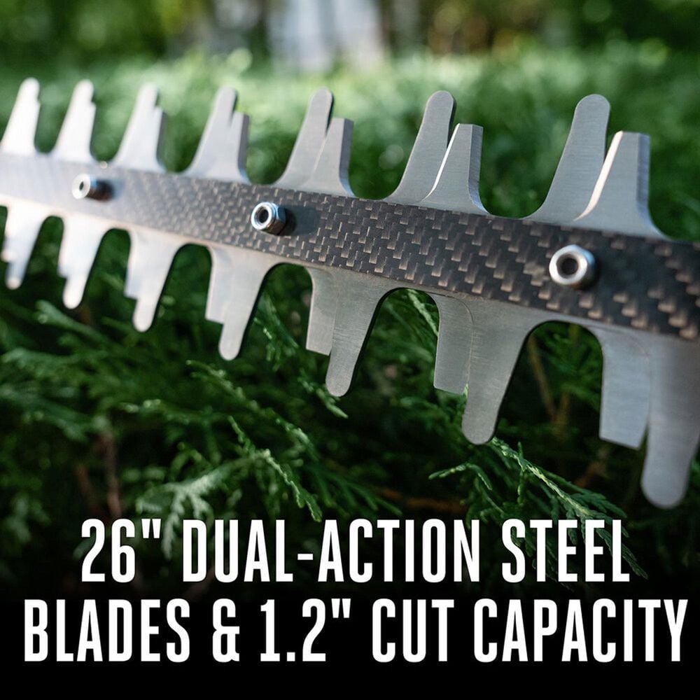 EGO 26" Hedge Trimmer in Black and Gray, , large