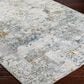 Surya Dresden Dusty Sage, Taupe, Off-White, Deep Teal, Ink Blue, Light Gray and Mustard 12" x 15" Area Rug, , large