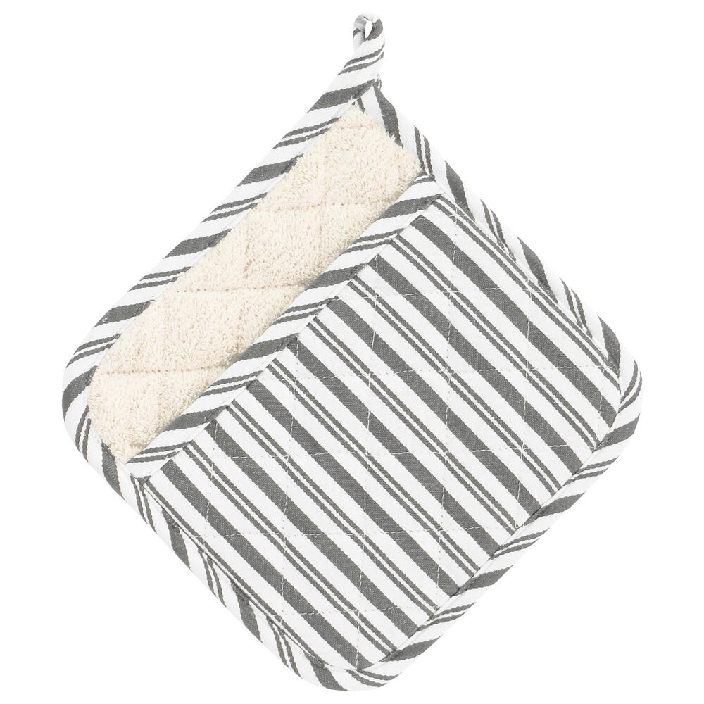 Harold Import Mrs. Anderson's Baking Cotton Potholder in Gray, , large