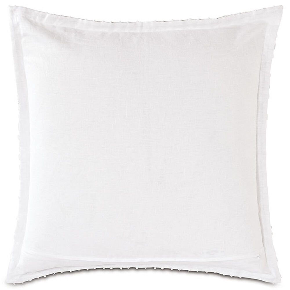 Eastern Accents Amberlynn 27&quot; Square Euro Sham in Lilla Natural and Breeze White, , large