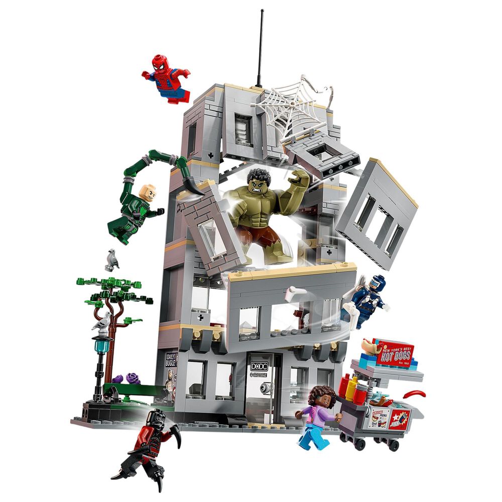 LEGO Spider-Man and Hulk Epic Clash Building Set, , large