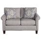 Hickorycraft Stationary Loveseat in Blue, , large