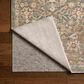 Chris Loves Julia x Loloi Palma Blue and Natural 11"6" x 15"7" Area Rug, , large