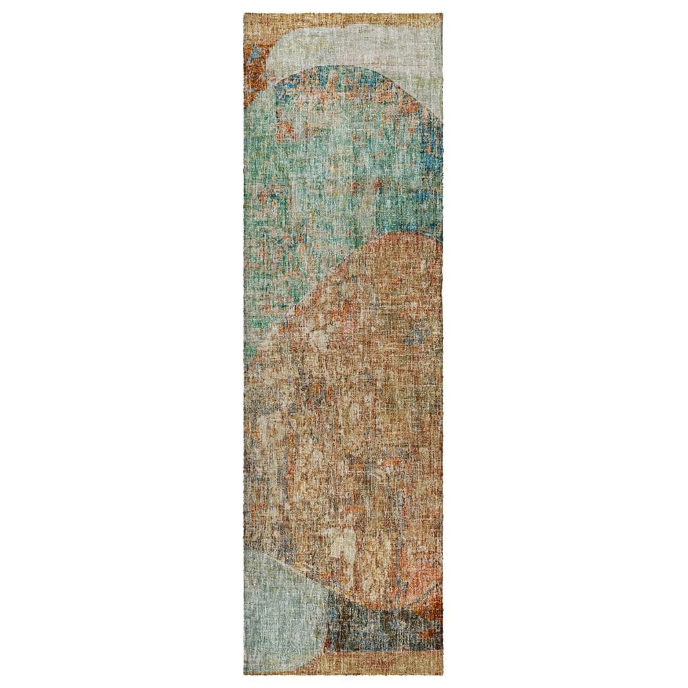 37B Boca BO11 Teal 2"3" x 7"6" Runner, , large