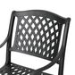 Hearth and Haven Olmsted 5-Piece Outdoor Dining Set in Black, , large