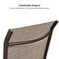HOMLUX 3-Piece Patio Chaise Lounge Set with Wheels in Khaki, , large