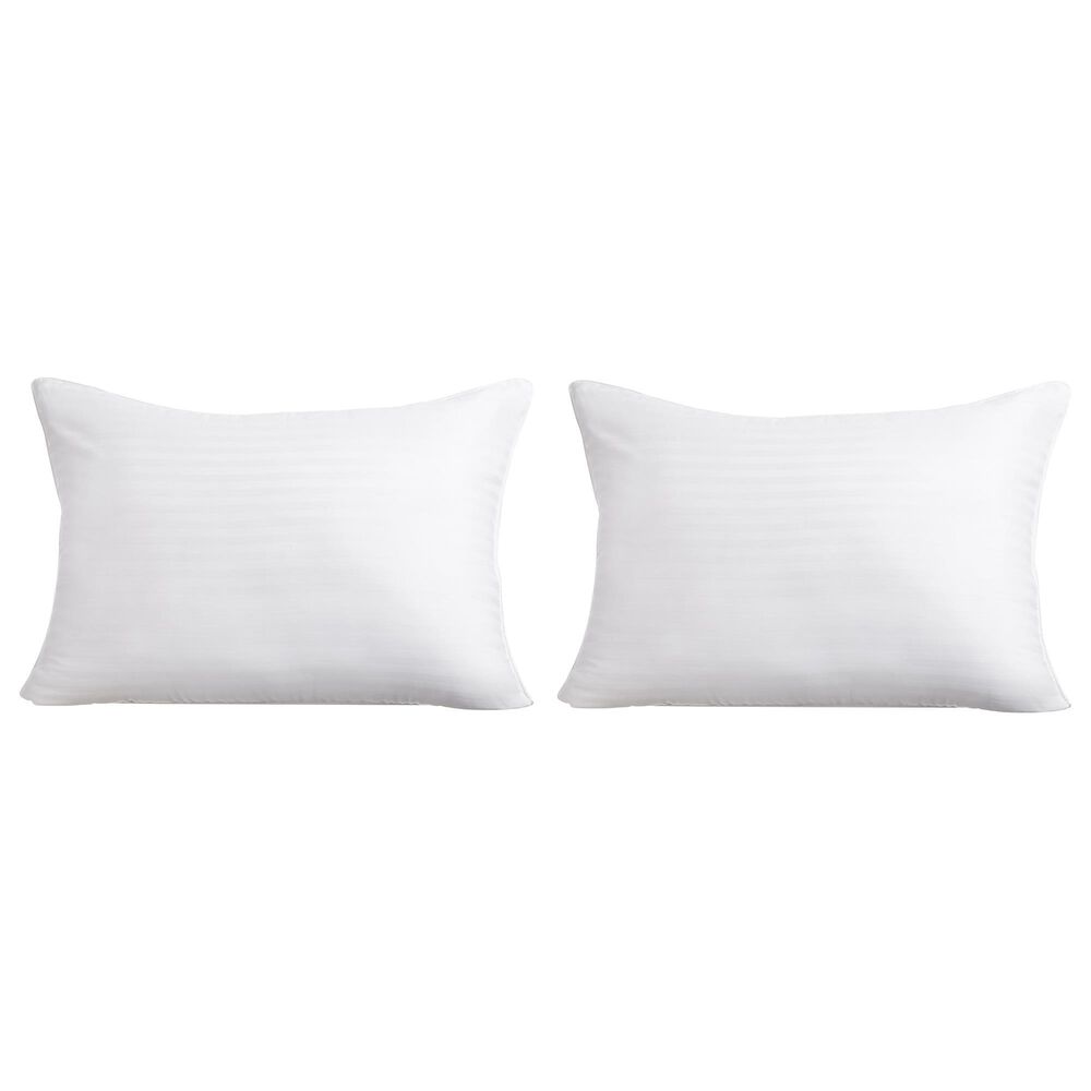 Allied Home Grandeur BMI_8225L_D Down Alternative Density Pillow in White (Set of 2), , large