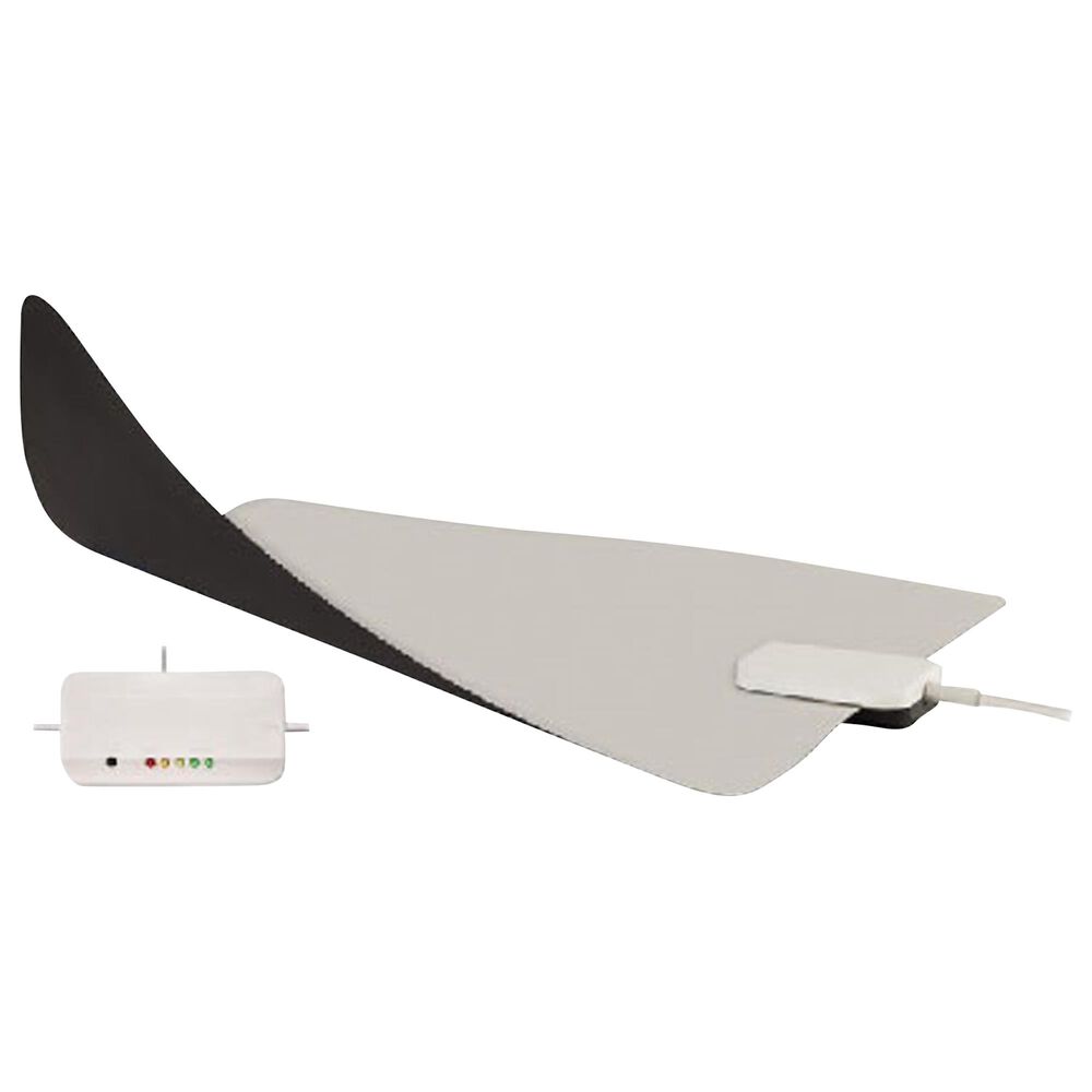 RCA Ultra Thin Multi-Directional Amplified Indoor Antenna with Signal Meter, , large
