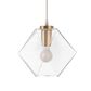 Zuo Modern Jenny Ceiling Lamp in Gold, , large