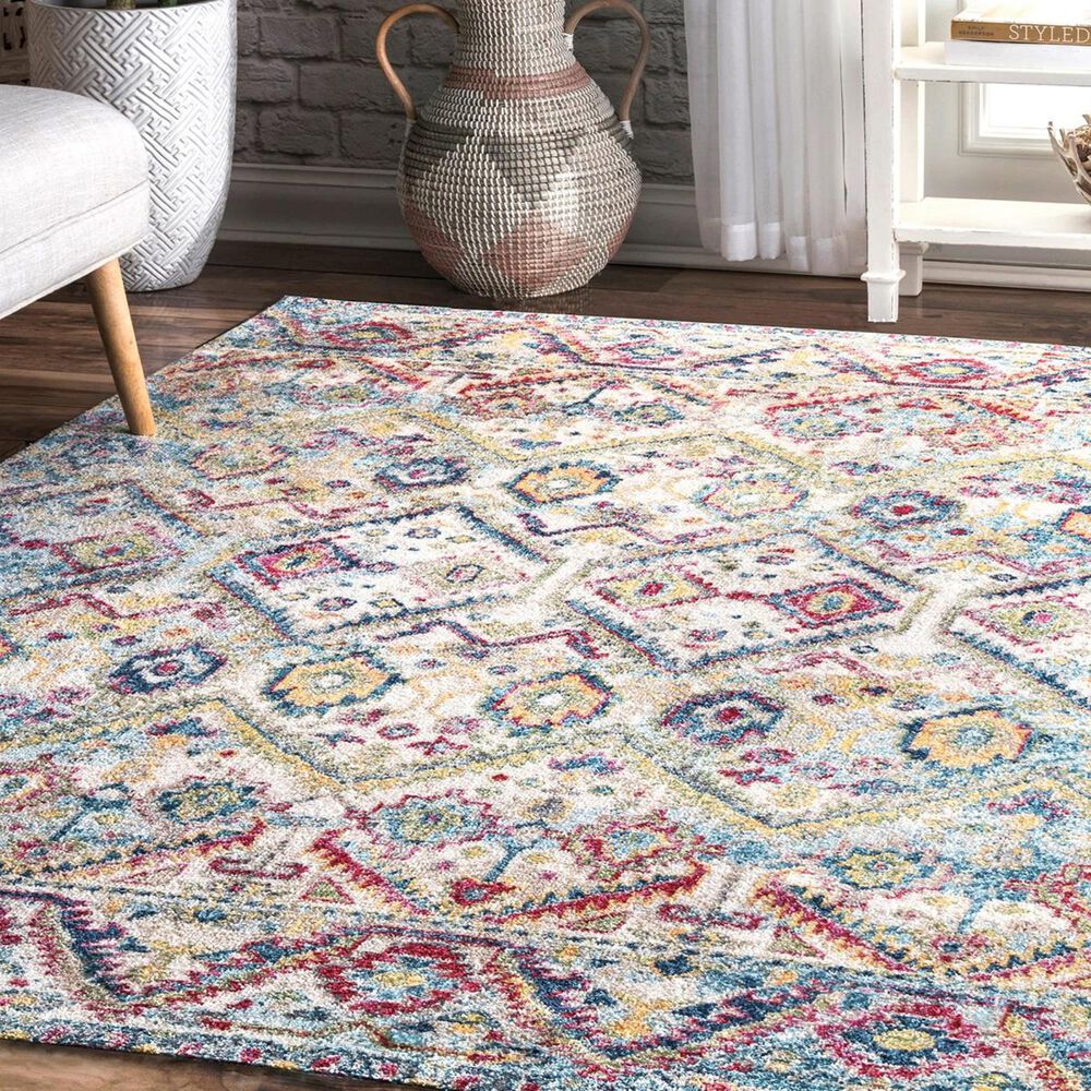 nuLOOM Valley MUVL03A 5' x 8' Multicolor Area Rug, , large