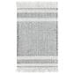 Surya Primrose PRM-2300 2"6" x 8" Ivory, Silver Gray, Light Gray, Medium Gray and Charcoal Runner, , large