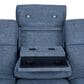 Aurora Furnishings Power Reclining Sofa in Mina Jeans, , large