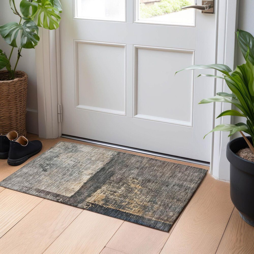 Dalyn Rug Company Nouveau NV16 2&#39;6&quot; x 3&#39;10&quot; Coffee Indoor/Outdoor Area Rug, , large