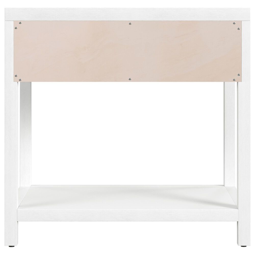 Butler Specialty Company Nora 1-Drawer 30" Nightstand in Textured White, , large
