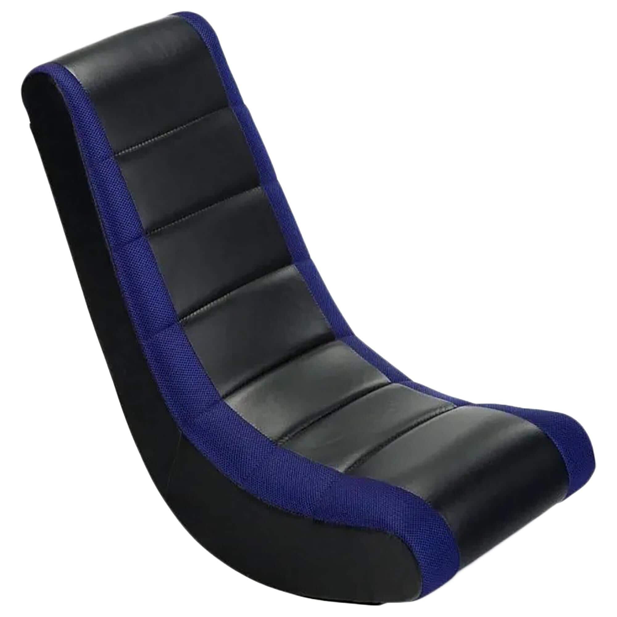 Sanford Classic Video Rocker Gaming Chair in Blue and Black NFM