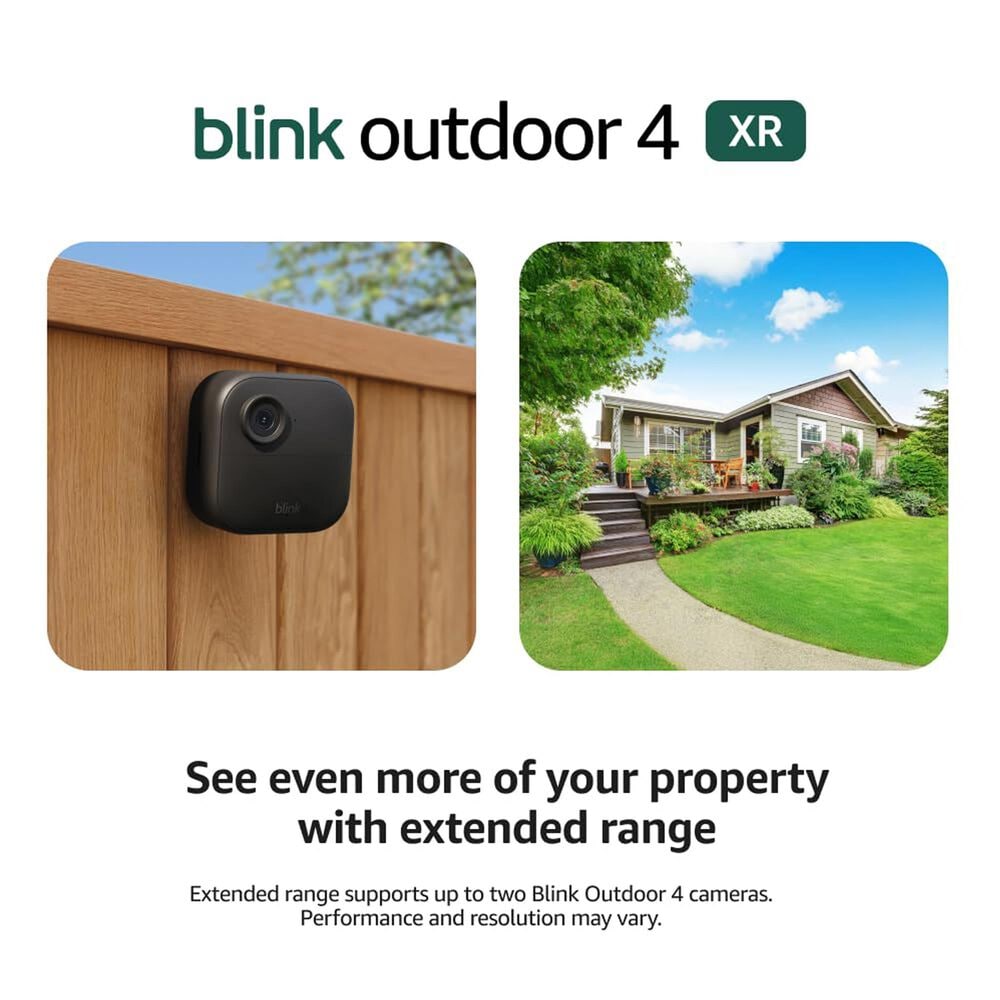 Blink Outdoor 4 4-Security Camera System with Sync Module XR in Black, , large