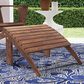 Linon Home Decor Adirondack Patio Ottoman in Acorn, , large
